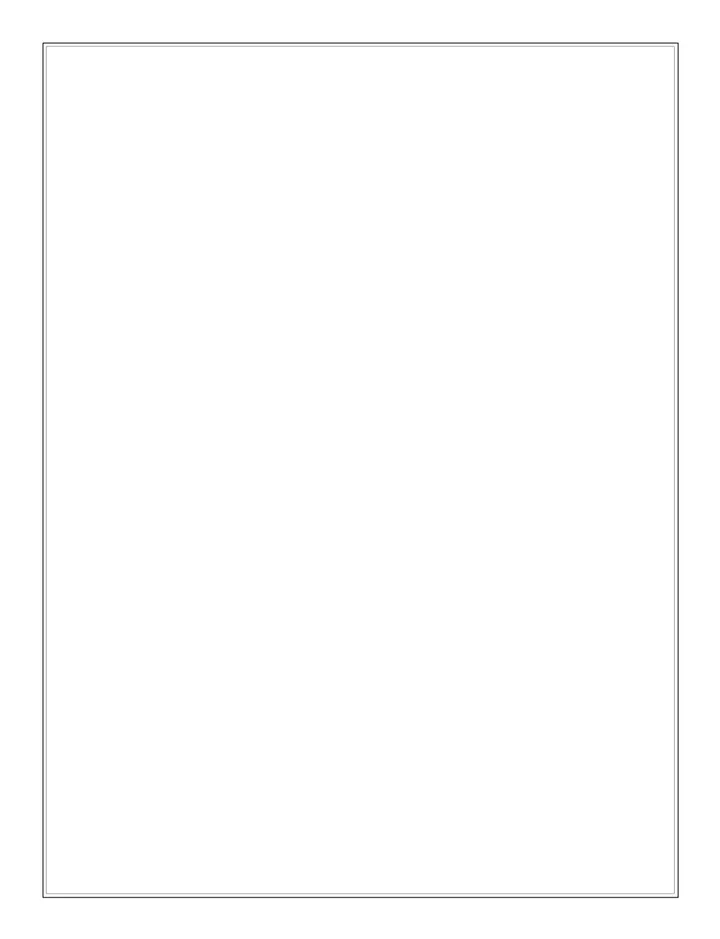 Double Border printable template — Blank Pages