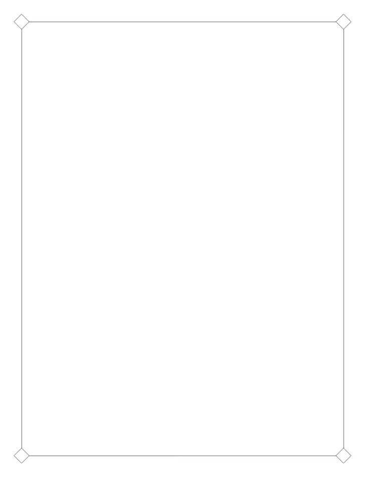 Geometric Diamonds printable template — Blank Pages