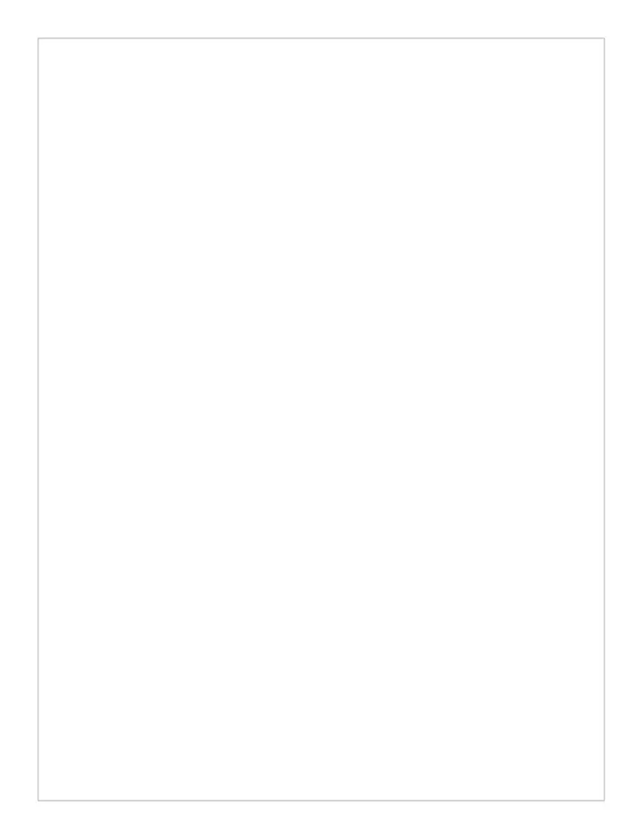Classic Thin Frame printable template — Blank Pages