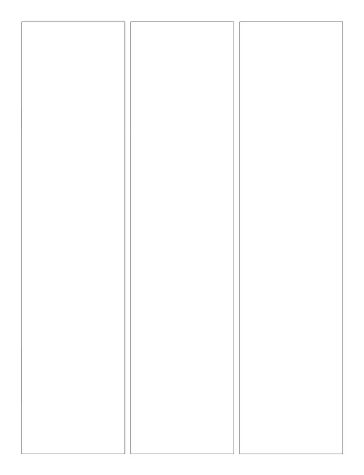 The Triptych printable template — Comics